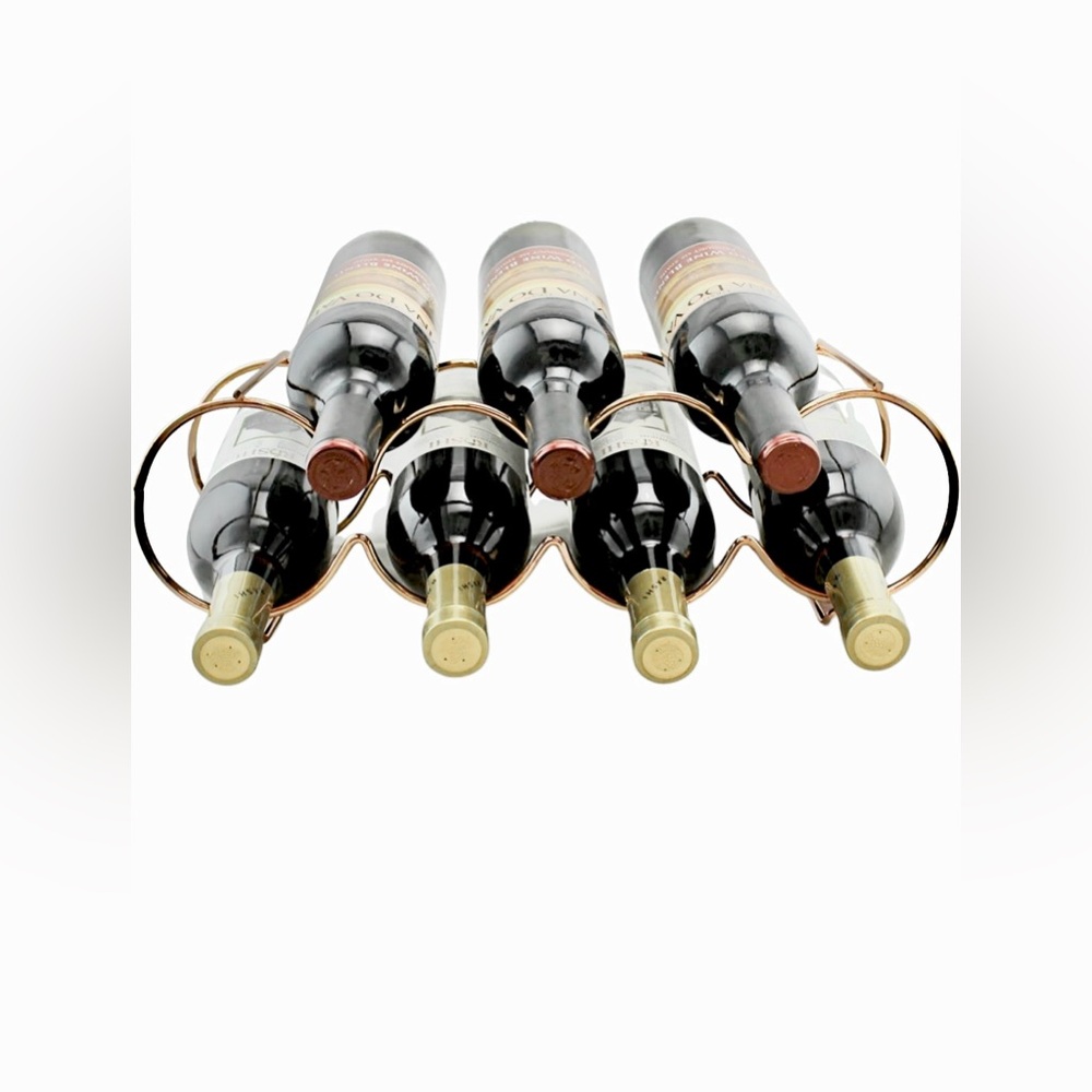 Gold Wine Rack